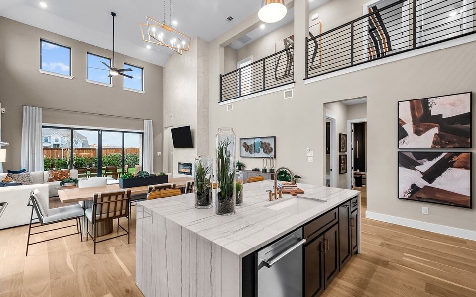 Representative furnished interior of a home built from the Denison by Brookfield Residential in 55' Traditional Homes at The Grove Frisco, Frisco (Image 17). Representative furnished interior of a home built from the Denison by Brookfield Residential in 55' Traditional Homes at The Grove Frisco, Frisco (Image 17).