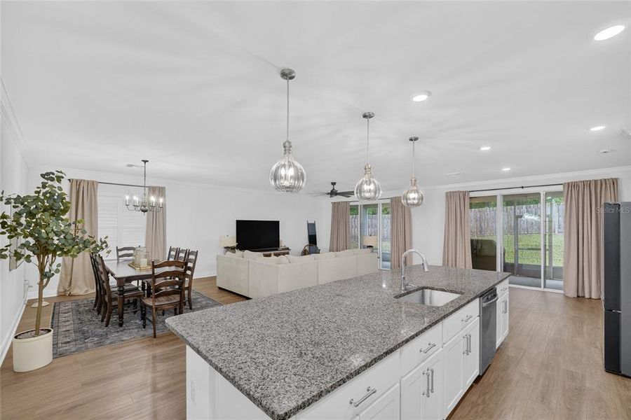 Furnished interior view inside a new home in , Alachua (Image 10).
