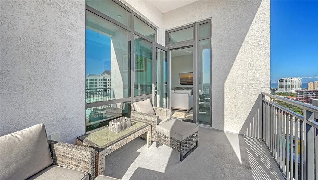 Exterior details and patio area of a home in , Sarasota (Image 4).
