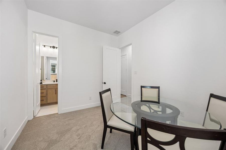 Furnished interior view inside a new home in Mosaic, Celina (Image 37).