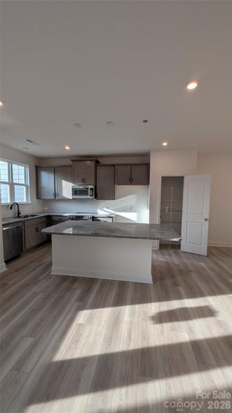 Kitchen view from Dining