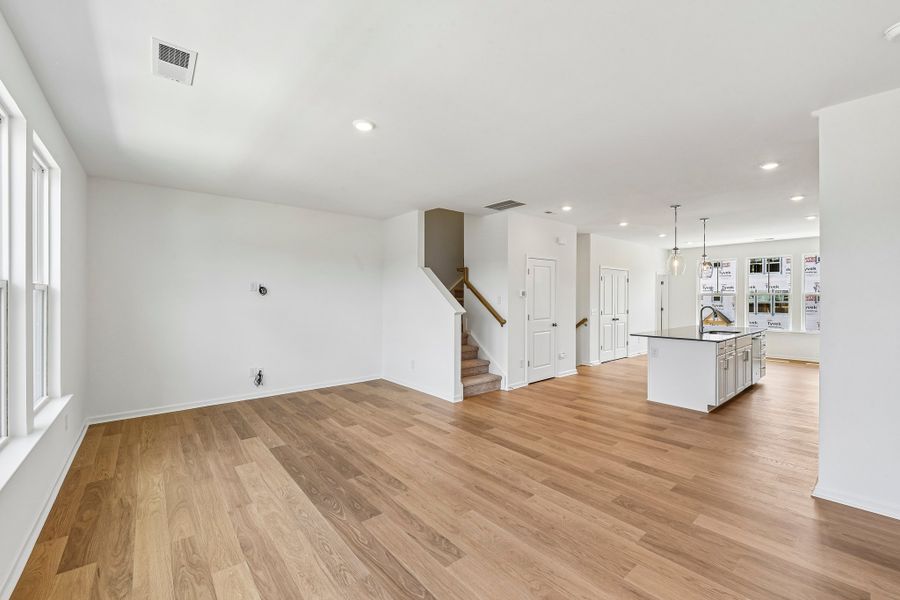 Spacious, unfurnished interior of a new home in Indian Trail Townhomes, Indian Trail (Image 23).