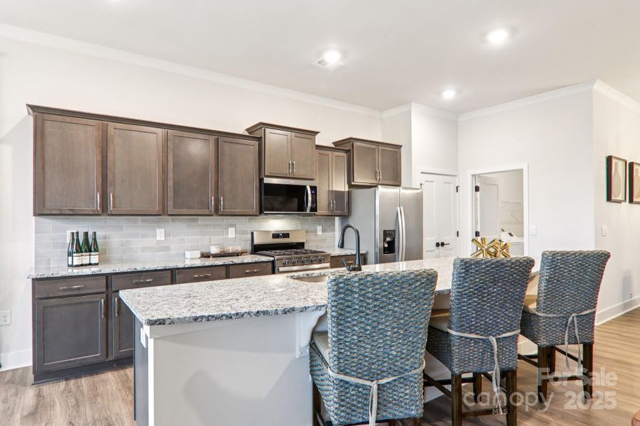 Photos are representative - model home