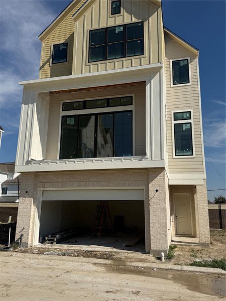 In-progress construction of a new home in , Houston, TX (Image 4).