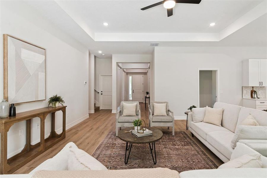 Furnished interior view inside a new home in , Eustis (Image 9). Furnished interior view inside a new home in , Eustis (Image 9).