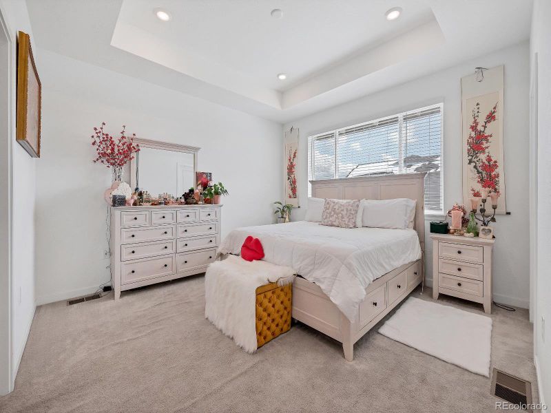 Furnished interior view inside a new home in Green Gables, Denver (Image 26).