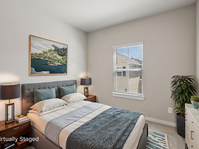 Furnished interior view inside a new home in Kemah Crossing - City Series, Kemah (Image 7).