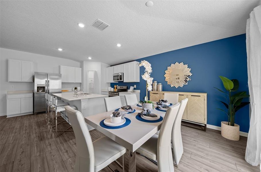 Furnished interior view inside a new home in Tara Forest East, Alachua (Image 14).