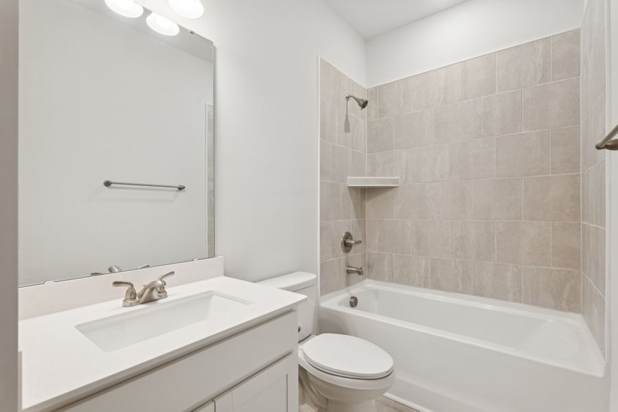 Furnished interior view inside a new home in Lakeview Village, Charlotte (Image 10).