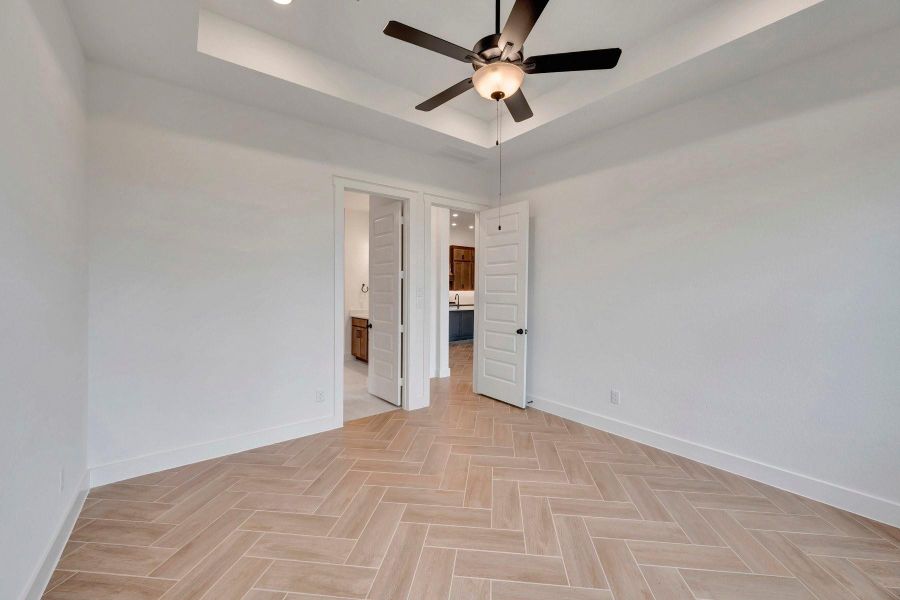 Spacious, unfurnished interior of a new home in Elyson - Reserve Collection, Katy (Image 32). Spacious, unfurnished interior of a new home in Elyson - Reserve Collection, Katy (Image 32).