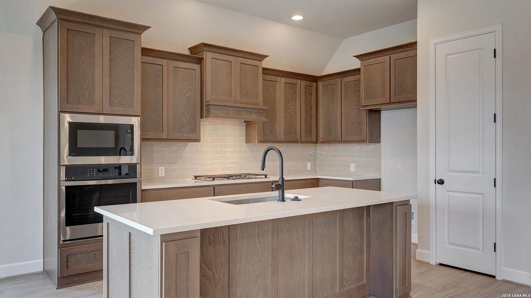 Furnished interior view inside a new home in Arcadia Ridge, San Antonio (Image 7).