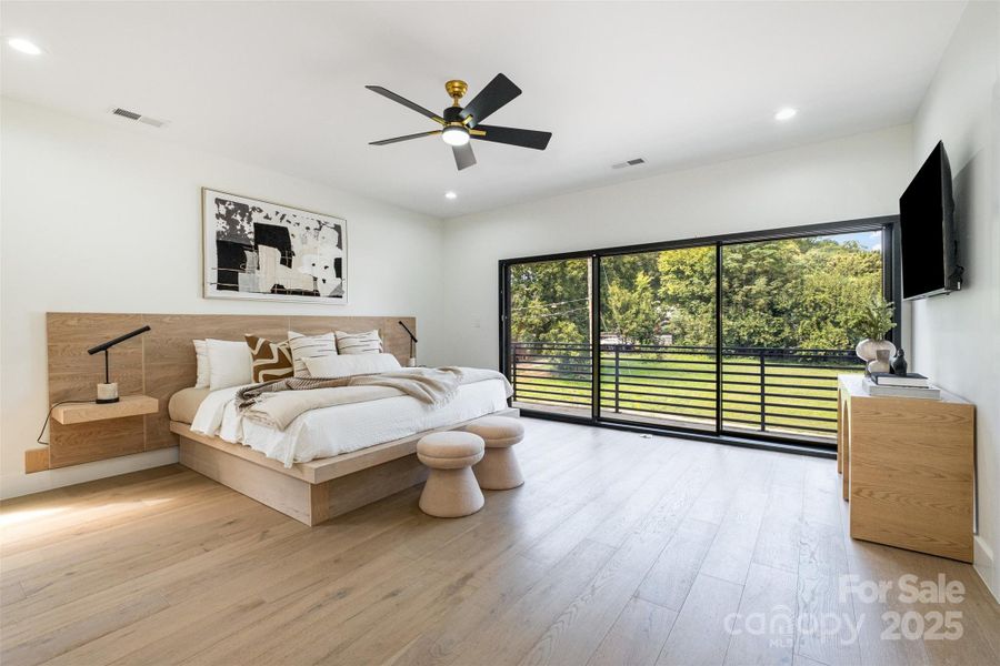 Furnished interior view inside a new home in , Charlotte (Image 8).