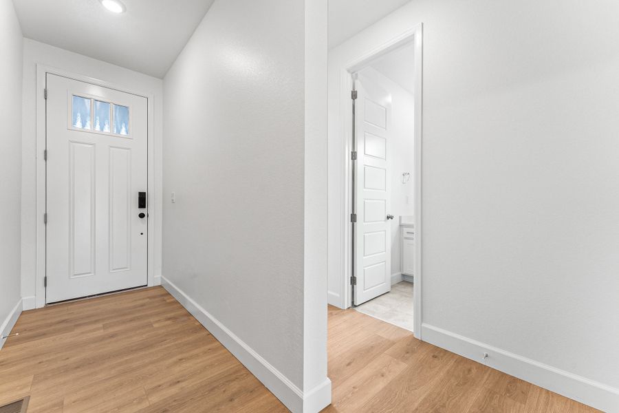 Representative unfurnished interior of a home built from the Bailey by Taylor Morrison in Dawson Trails Town Collection, Castle Rock (Image 10).
