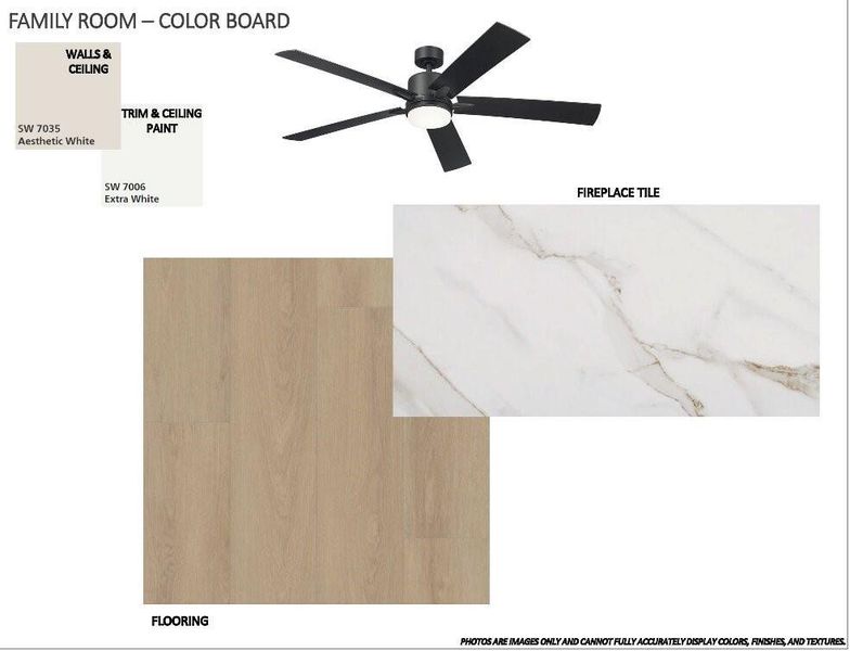 Sample of building materials used in homes in Midline, Katy (Image 10).