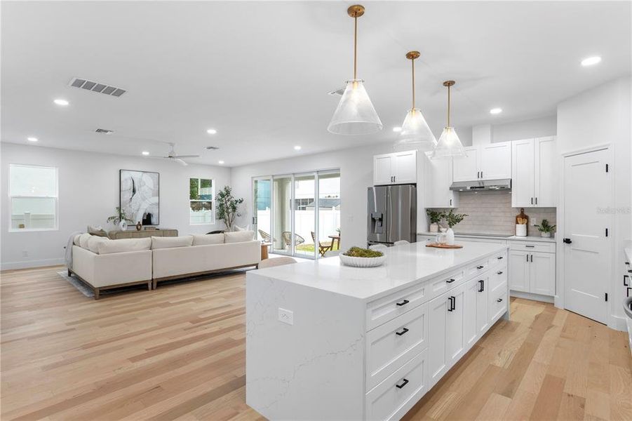 Furnished interior view inside a new home in , Tampa (Image 30).