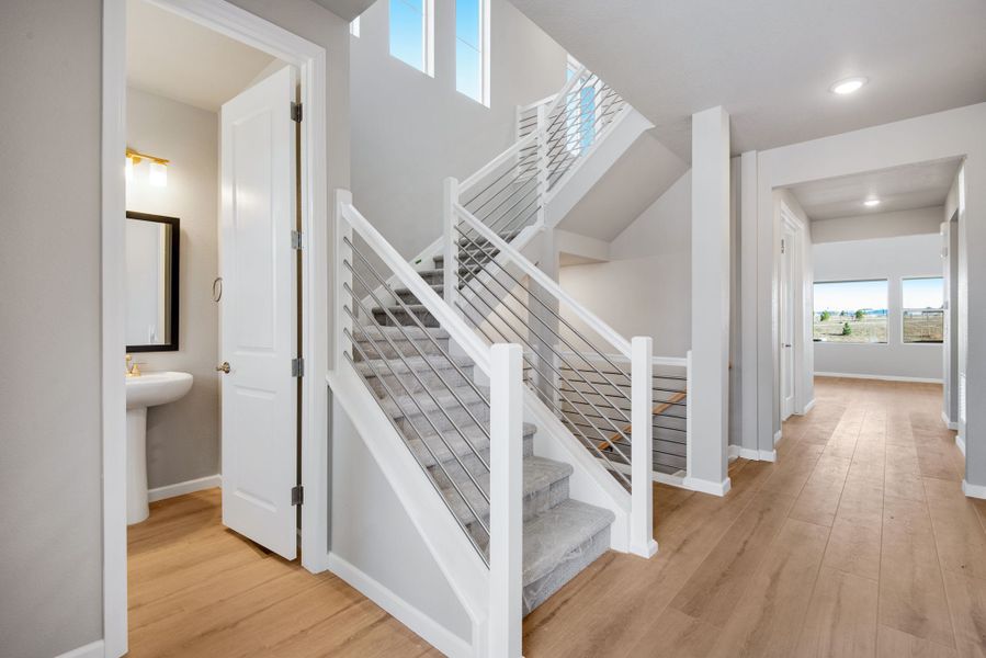 Furnished interior view inside a new home in Sterling Ranch, Littleton (Image 7). Furnished interior view inside a new home in Sterling Ranch, Littleton (Image 7).