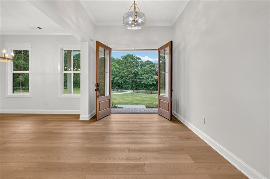 Spacious, unfurnished interior of a new home in , Winder (Image 54).
