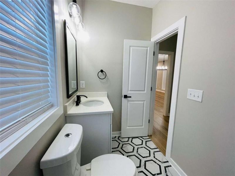 Furnished interior view inside a new home in , Hapeville (Image 10).