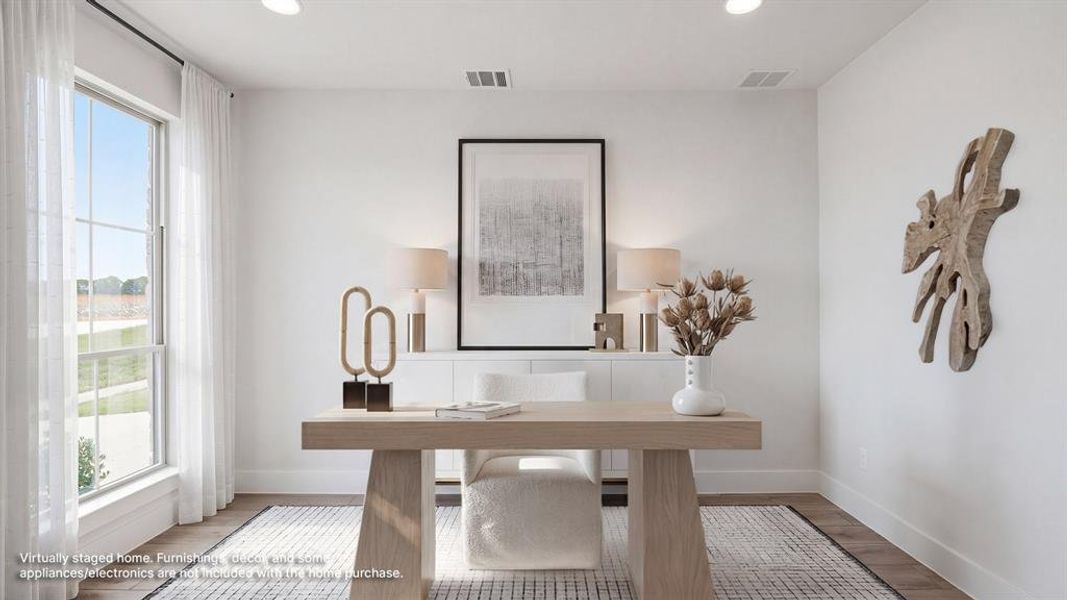 Furnished interior view inside a new home in The Parks at Wilson Creek, Celina (Image 12).