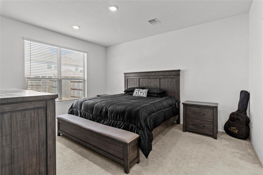 Furnished interior view inside a new home in Tavola: Wildflower II Collection, New Caney (Image 9).