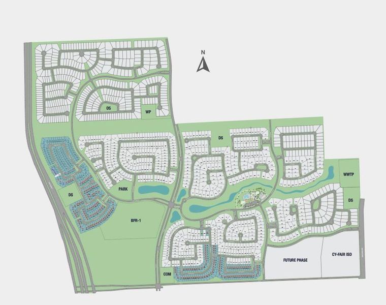 Avalon at Cypress Site Map