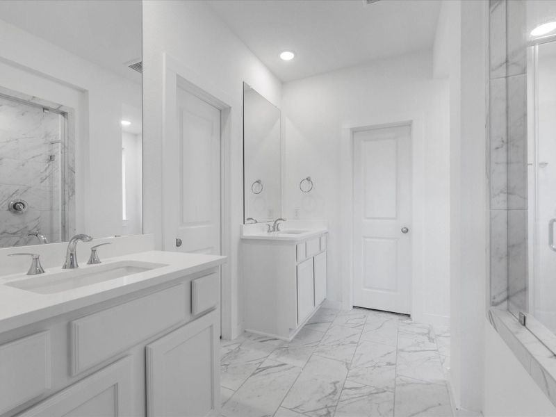 Furnished interior view inside a new home in Emory Glen, Magnolia (Image 33).