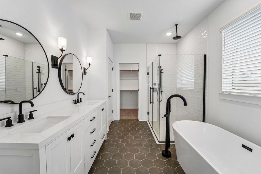 Spa-like primary bath Spa-like primary bath