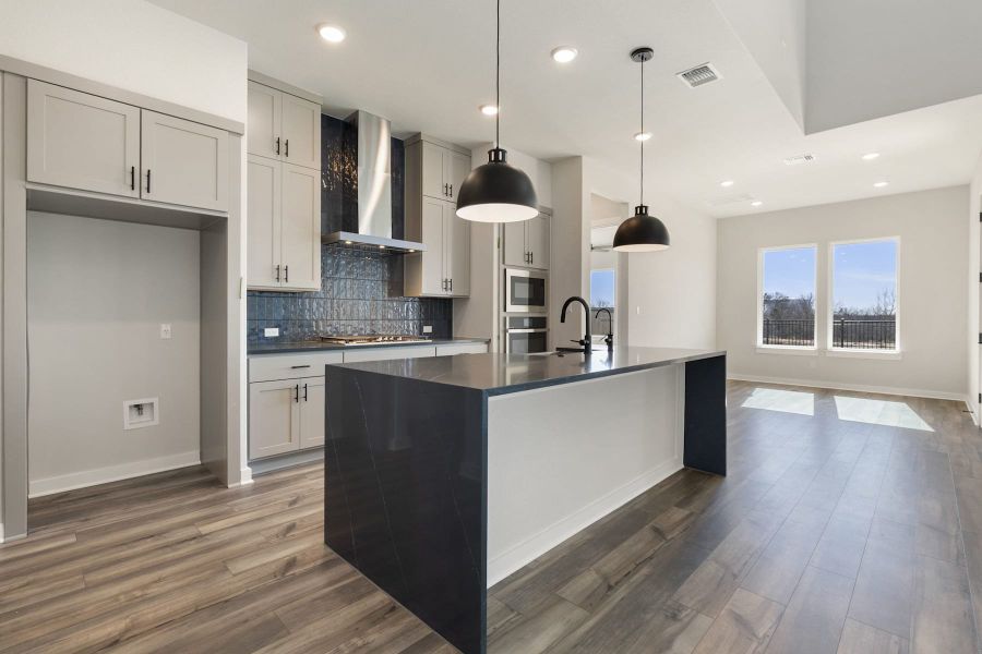Furnished interior view inside a new home in Lagos Reserve, Manor (Image 7).
