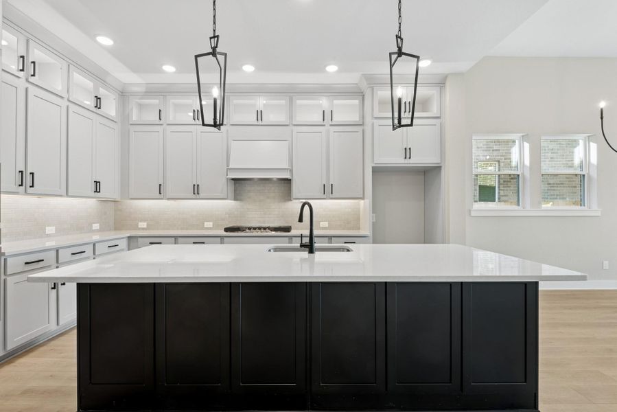 Furnished interior view inside a new home in , Katy (Image 18).