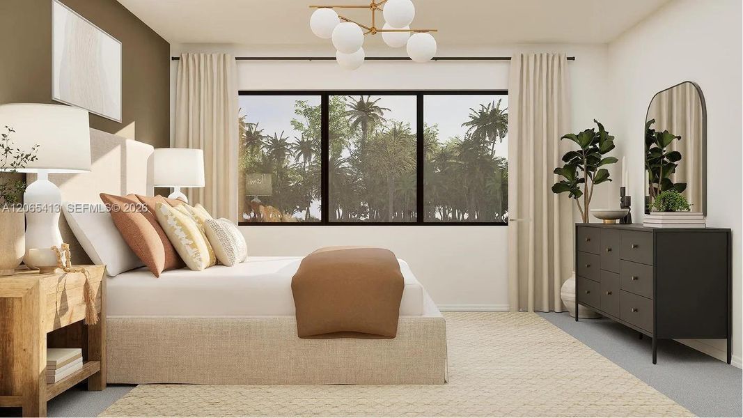Furnished interior view inside a new home in Solterra, Sunrise (Image 6).