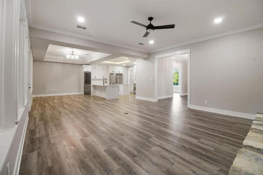 Spacious, unfurnished interior of a new home in , Bullard (Image 27).