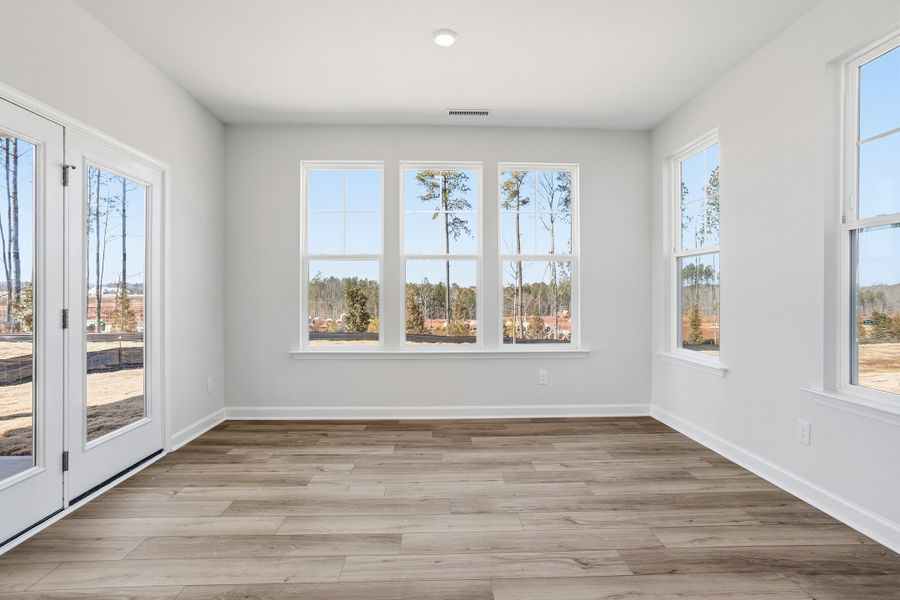 Spacious, unfurnished interior of a new home in Sweetbrier, Durham (Image 29).
