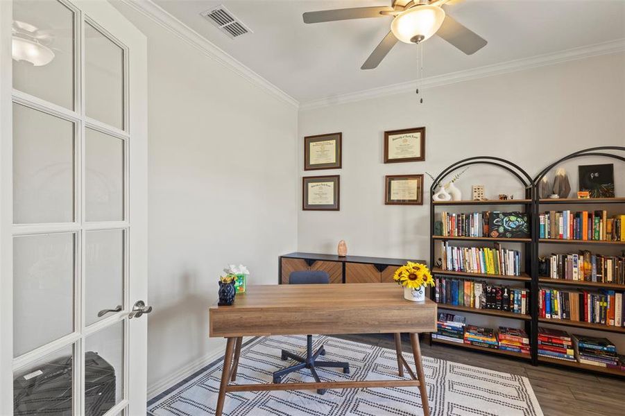 Furnished interior view inside a new home in Merritt Village, Rowlett (Image 13).