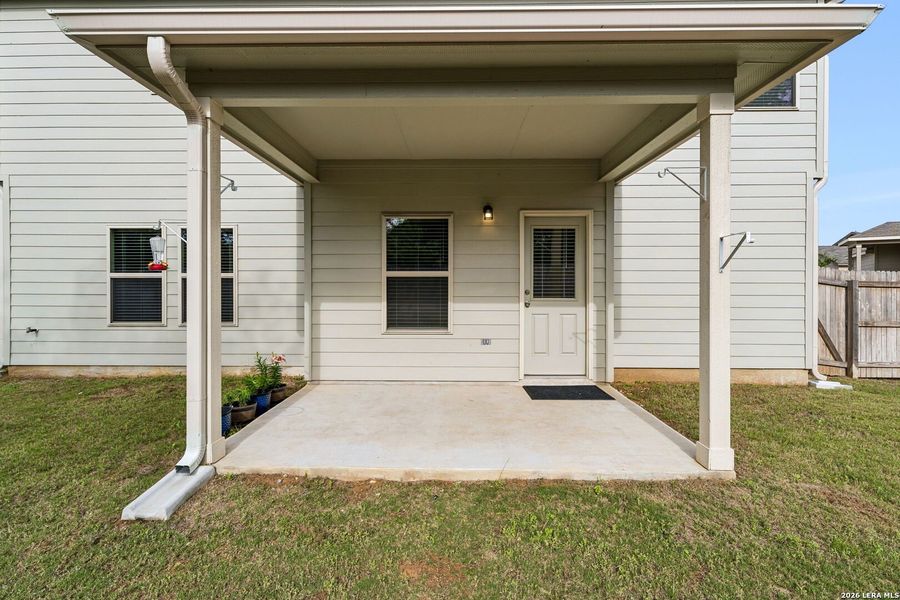 Exterior details and patio area of a home in Greenfield, New Berlin (Image 34).
