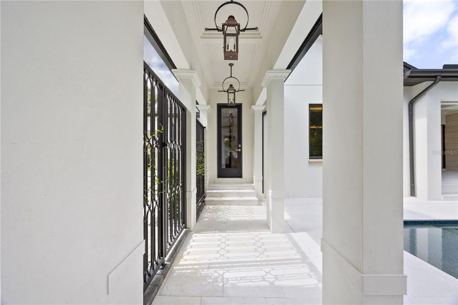 Exterior details and patio area of a home in , Winter Park (Image 42).