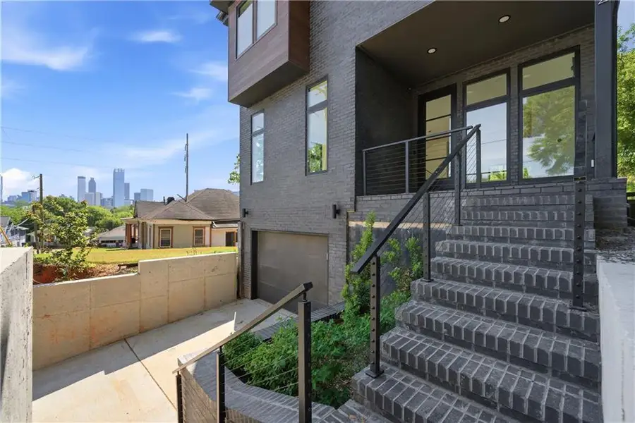 Exterior details and patio area of a home in , Atlanta (Image 4).
