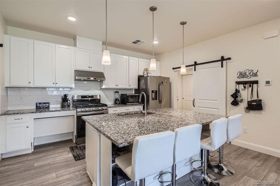 Furnished interior view inside a new home in Stonegate Townhomes, Parker (Image 12).