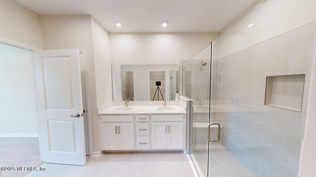 Furnished interior view inside a new home in RiverTown - WaterSong, St. Johns (Image 8).