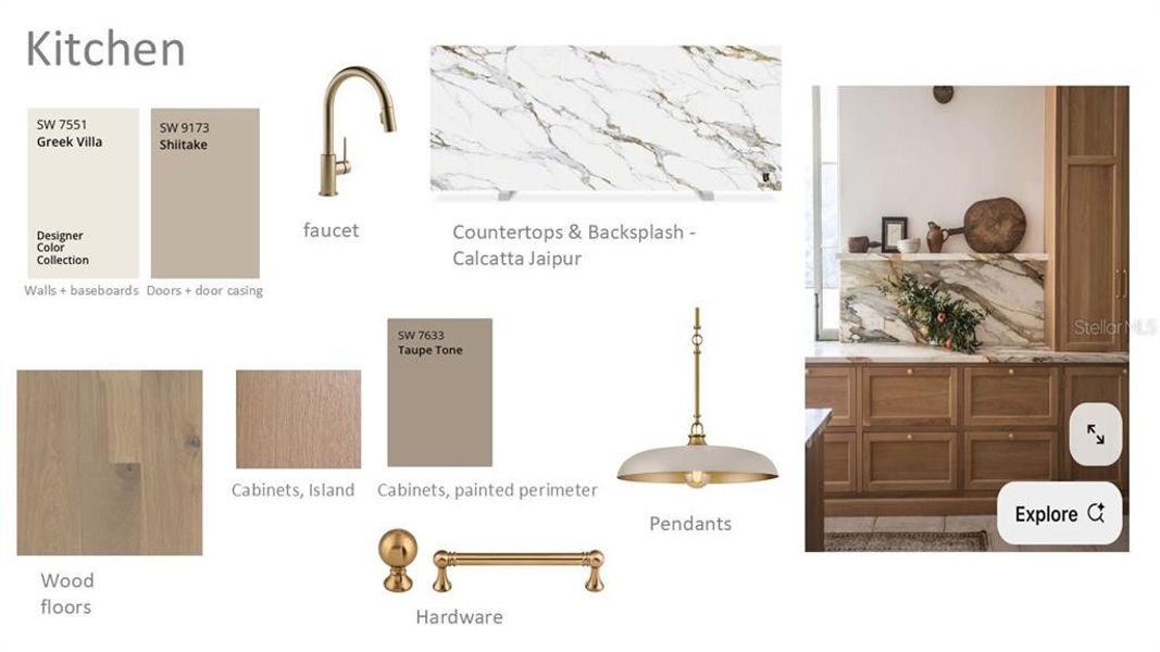 Kitchen selections & inspo