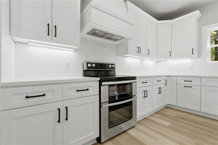 Furnished interior view inside a new home in , Cumming (Image 7).