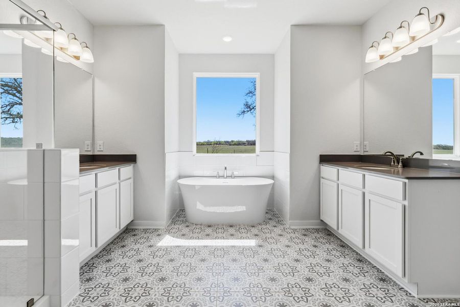 Furnished interior view inside a new home in Lonesome Dove, San Antonio (Image 13).