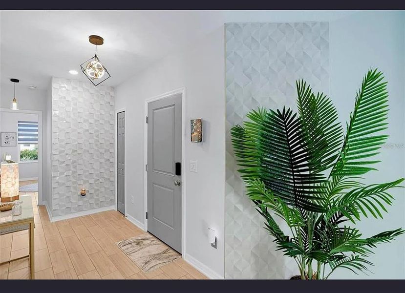 Furnished interior view inside a new home in , Port Charlotte (Image 12). Furnished interior view inside a new home in , Port Charlotte (Image 12).