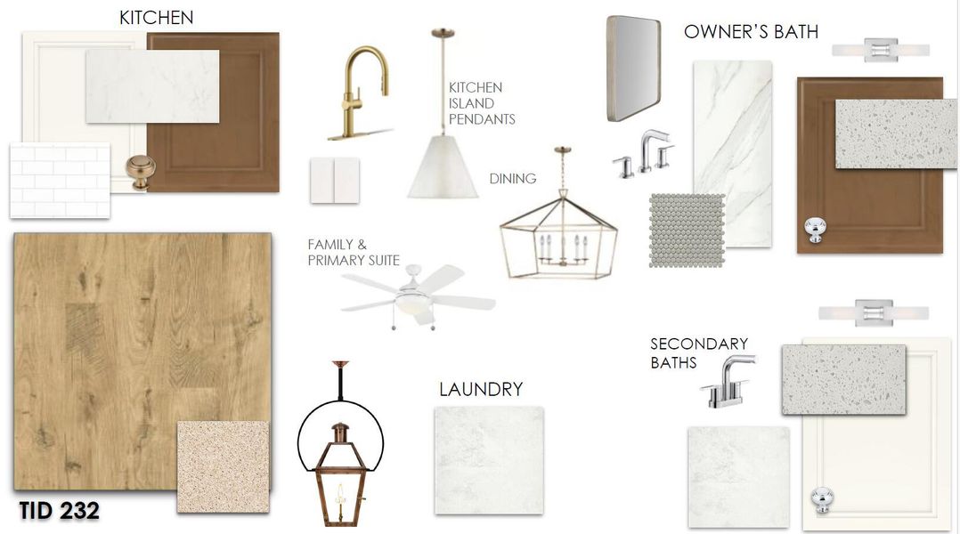 Sample of building materials used in homes in Tidewater at Lakes of Cane Bay, Summerville (Image 50).