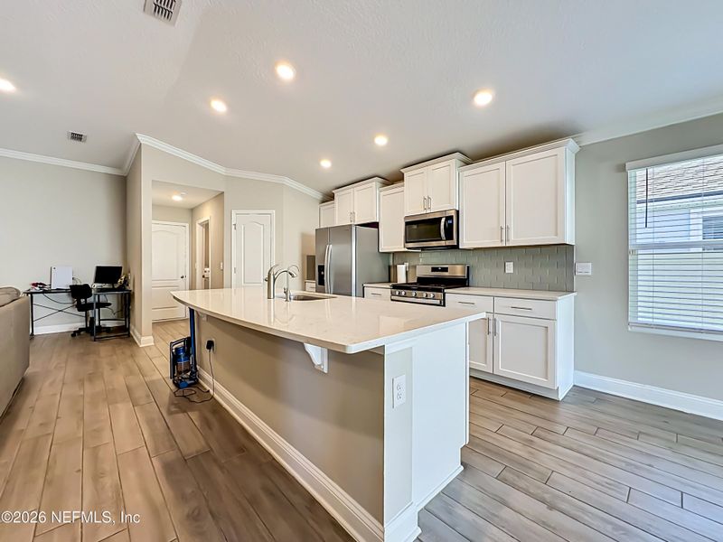 Furnished interior view inside a new home in Dorado at Entrada, St. Augustine (Image 35).