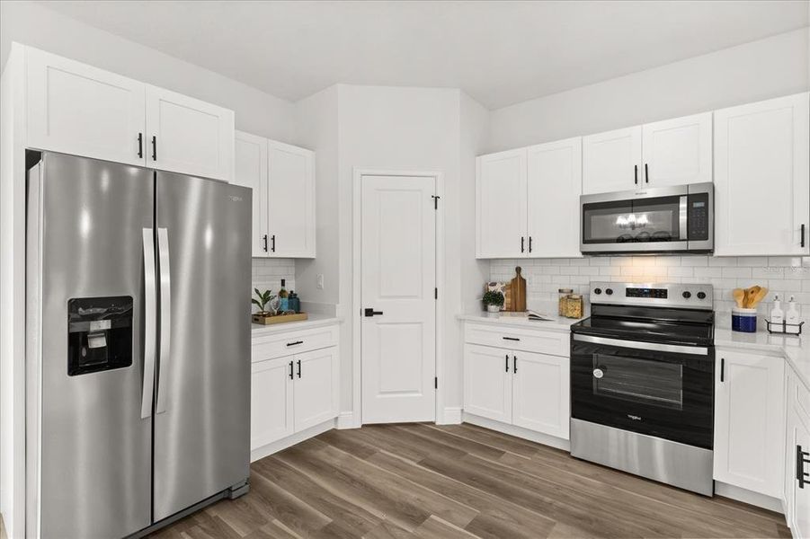 Furnished interior view inside a new home in , Ocala (Image 17). Furnished interior view inside a new home in , Ocala (Image 17).