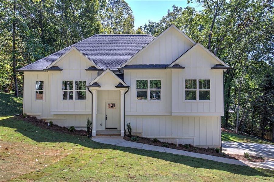 Front exterior of a new home in , Cartersville, GA, highlighting curb appeal (Image 2).