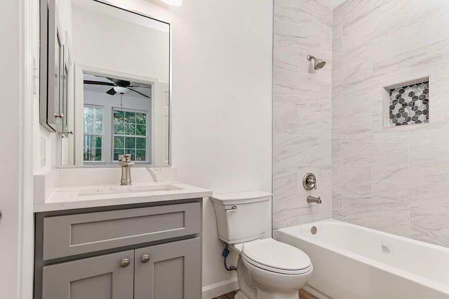 Furnished interior view inside a new home in , Magnolia (Image 12).