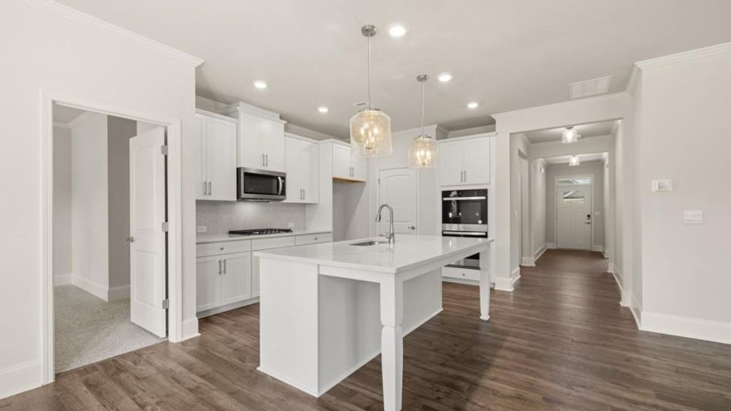 Furnished interior view inside a new home in Hamptons at Riverwood North, Dallas (Image 6).