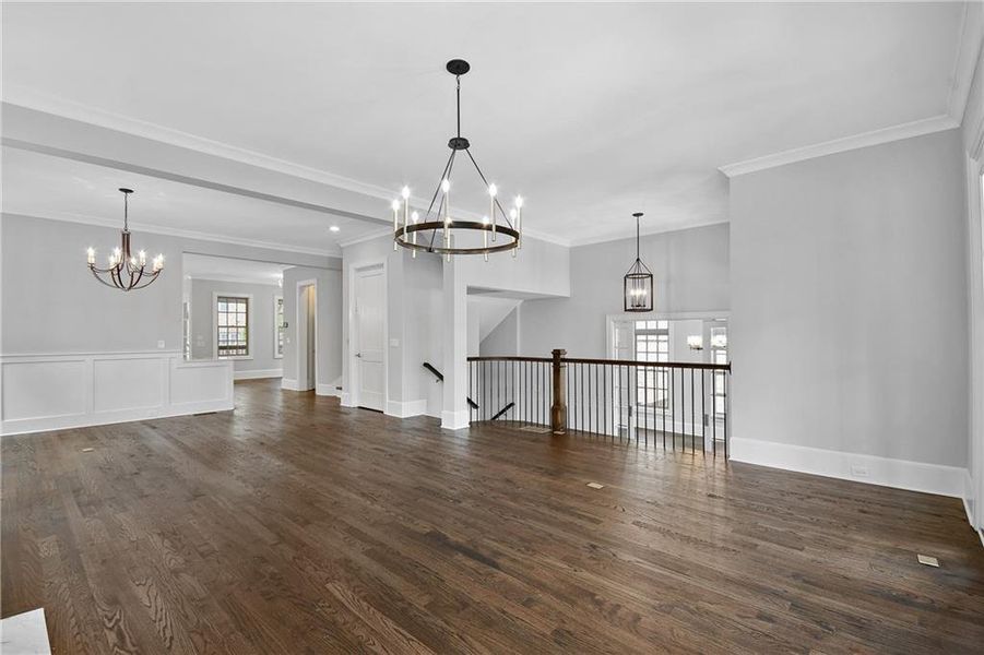 Spacious, unfurnished interior of a new home in Laurel View, Suwanee (Image 32).