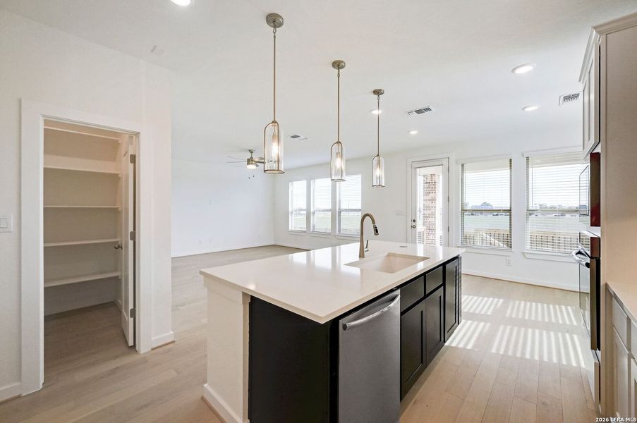 Furnished interior view inside a new home in Legacy at Lake Dunlap, New Braunfels (Image 16).